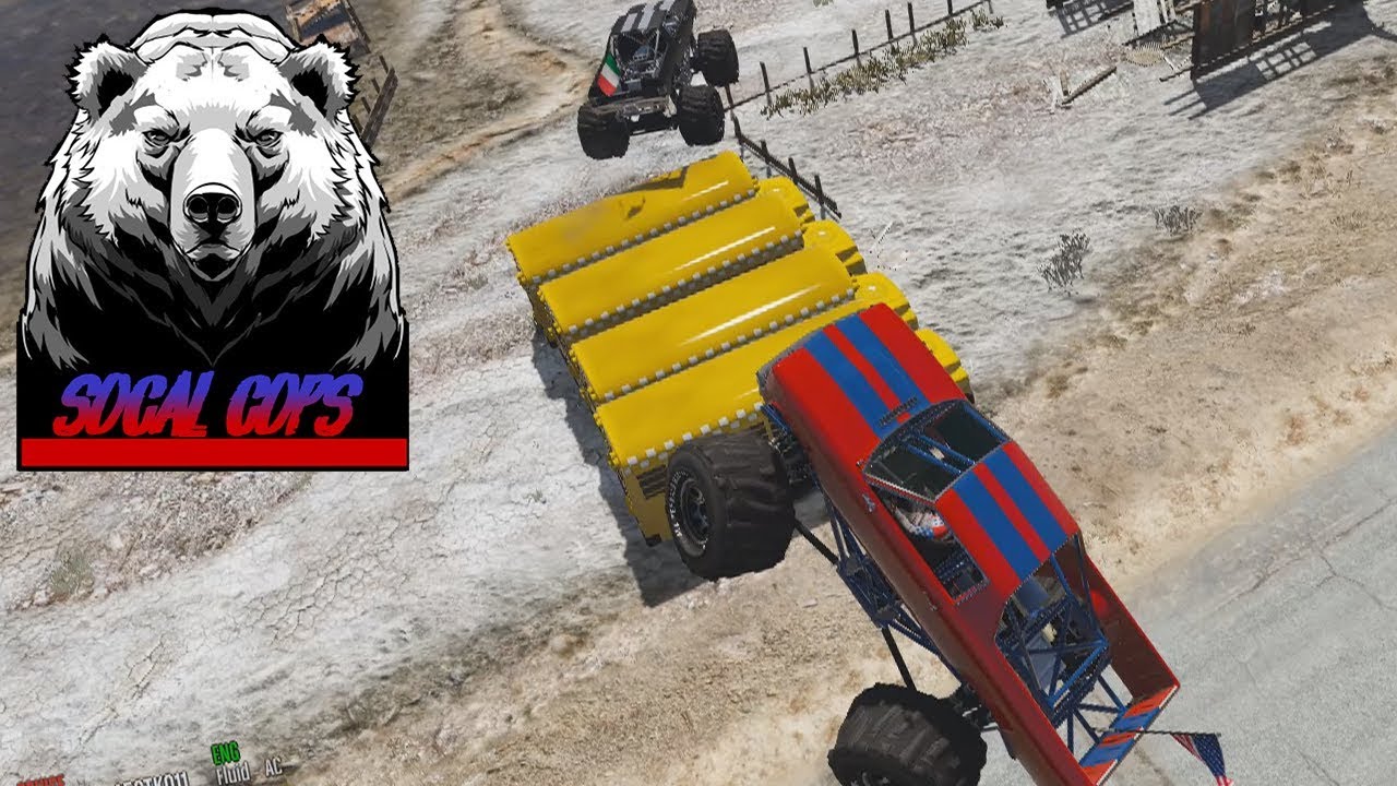 SoCal Cops RP - Ep 64 - Extreme Stunt Show! vlogs in spanish