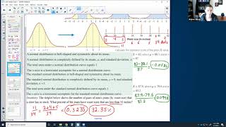 Amber Strain's Elementary Statistics 6A - Normal Distribution