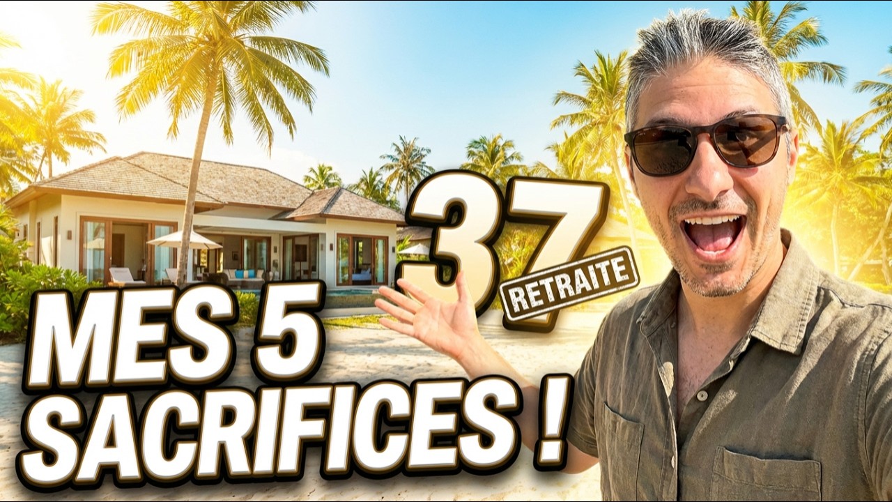 Retraite avant 40 ans : 5 sacrifices qui ont tout changé