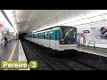 Pereire  ligne 3  mtro de paris  ratp mf67 