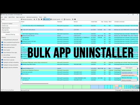 How to Uninstall Multiple Apps and Programs at the Same Time with Bulk Crap Uninstaller