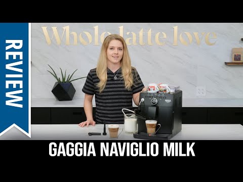 Review: Gaggia Naviglio Milk - YouTube