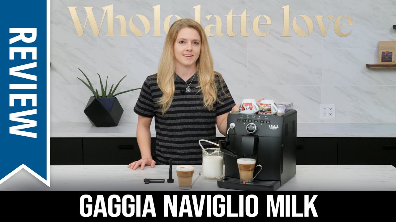 Gaggia Naviglio Milk Coffee Machine I Love Coffee Beans HK