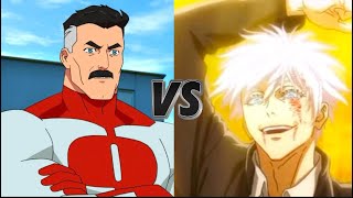 Omni-Man Vs Gojo