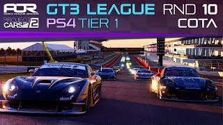 Project CARS 2 | AOR GT3 League | PS4 Tier 1 | S12 | R10: Circuit of the Americas
