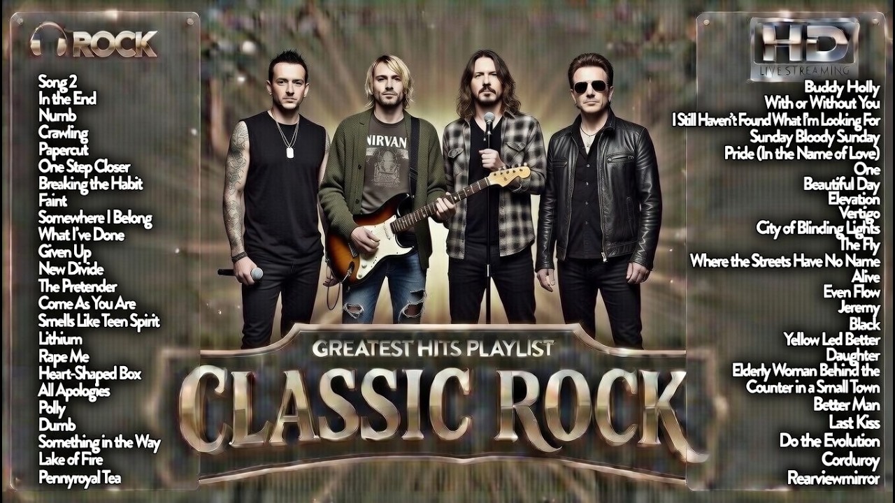 Linkin Park, Nirvana, Pearl Jam, U2 Style Vibes - All Time Favorite Alternative Rock Songs 90s 2000s