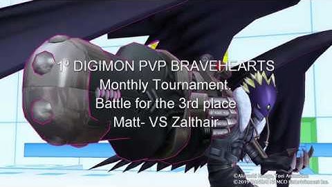 Digimon Bravehearts Monthly #1 3rd place battle