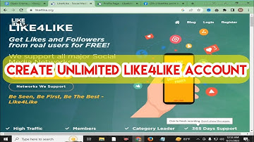 Like4Like Unlimited Account Create || Create Unlimited Like4Like Account || Easy It Tech 24