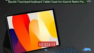 Backlit Touchpad Keyboard Tablet Case For Xiaomi Redmi Pad 2 2025 ... Best Deal 2026 Shop Now