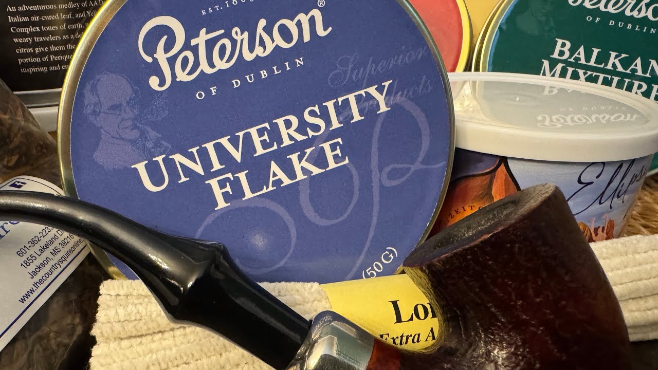 peterson flake tobacco Peterson University Flake Review