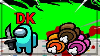DK PERFECTLY TIMED double double kill || Among us funny & best moments