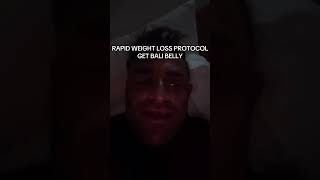 RAPID WEIGHT LOSS HACK  #weightloss #diet #bali #travel #health