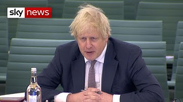 Watch live: Boris Johnson quizzed by Commons liaison committee on government