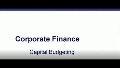 CFA EXAMl Topic Review 23 Capital Budgeting