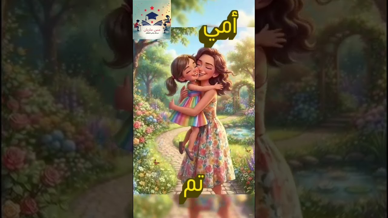 أسرتي KG1 👨‍👩‍👧‍👦 | أبي أمي أخي أختي | تعليم الأطفال كلمات الأسرة بسهولة ❤️ | Miss Mariana مس ماريان