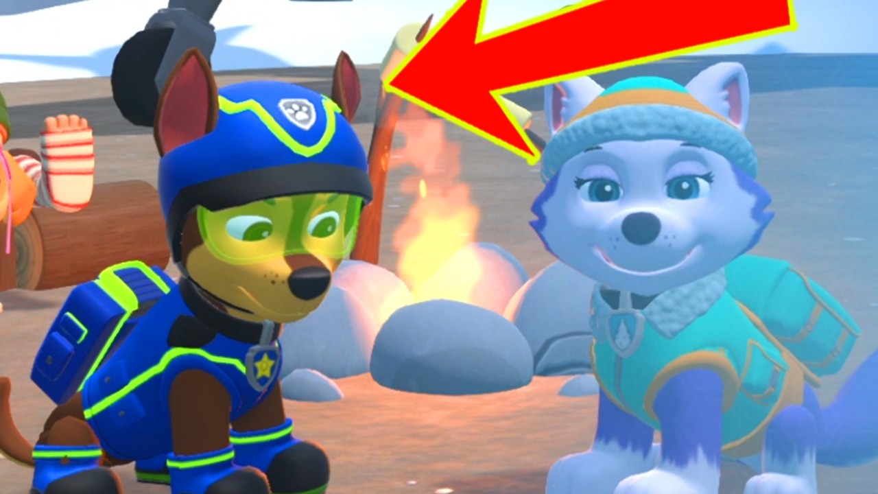 Paw Patrol Mighty Pups Save Adventure Bay - Secret Pathway On