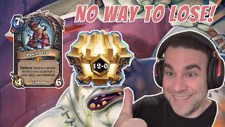 12-0 with INFINITE Heal and Herald Patchwerk DK Run!!! - Hearthstone Arena