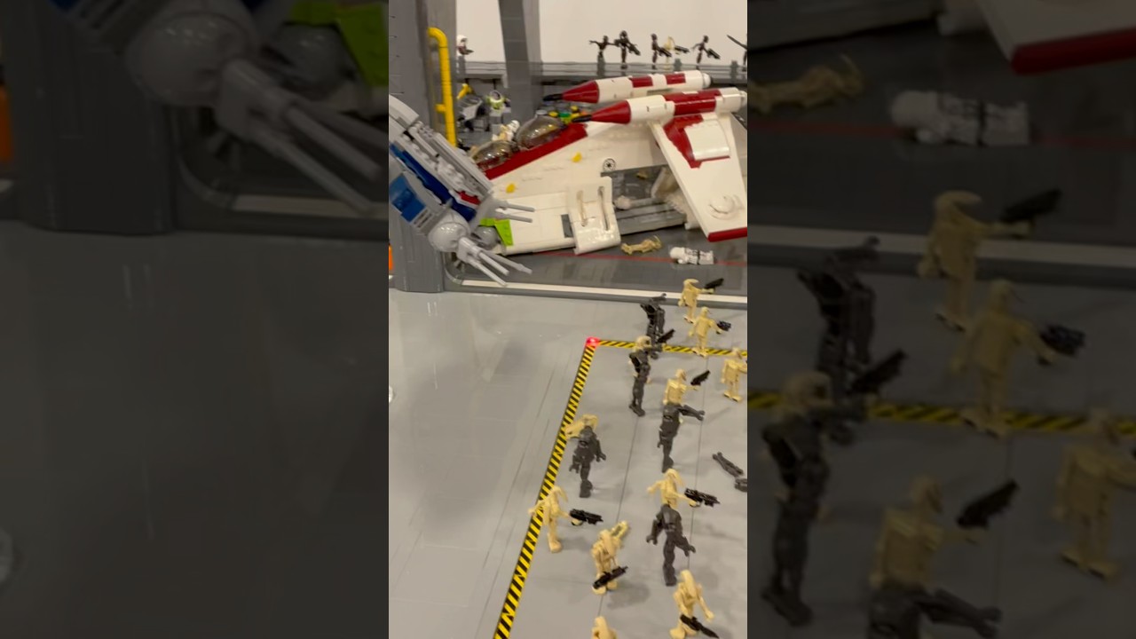 Lego Star Wars hangar BrickFair VA 2025