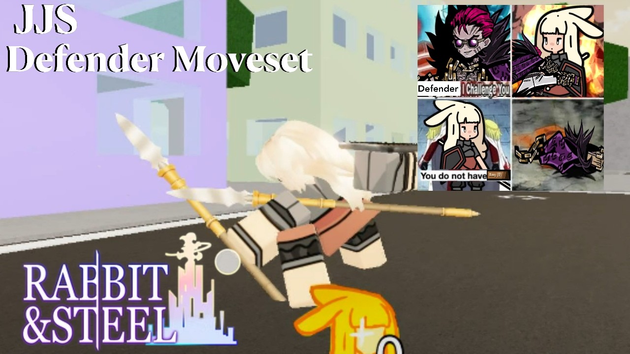 Jujutsu Shenanigans - Defender Rabbit Showcase [Rabbit and Steel] - YouTube