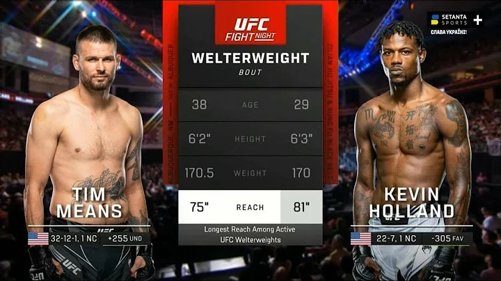 (full 2 nd round) kevin Holland vs Tim means and D...