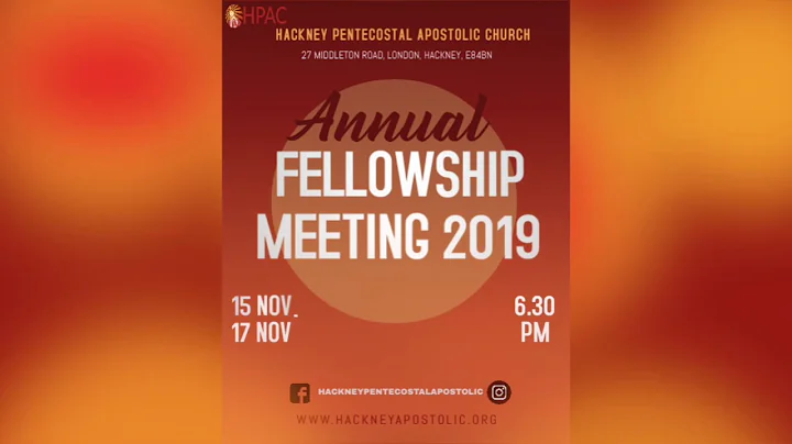 HPAC - Fellowship Meeting 2019 - Day 2