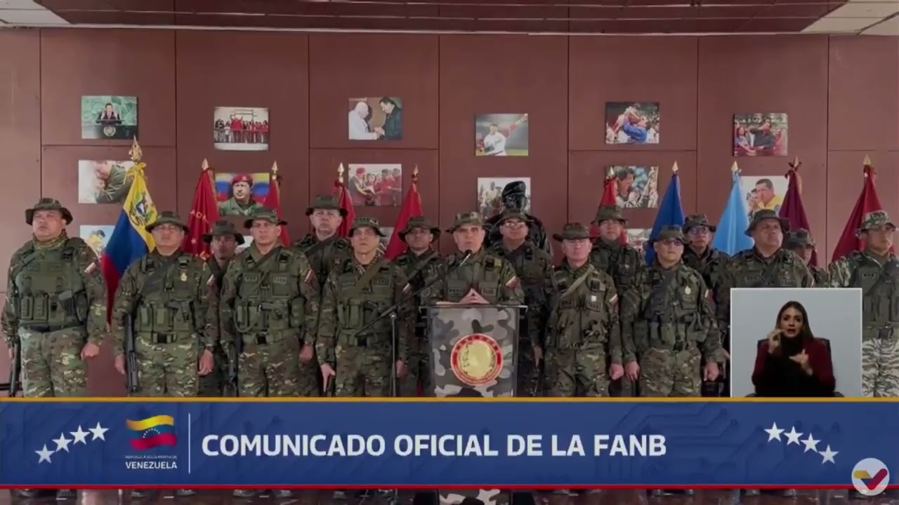 VLADIMIR PADRINO ministro de defensa de VENEZUELA dice que MADURO fue SECUESTRADO por EEUU 