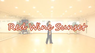 Red Wine Sunset Line Dance by Lee Hamilton 2023