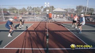 Gold 70+ Mixed Doubles Match: Dacey/Brower v. Furaus/Youngren - Grand Canyon State Games 2016