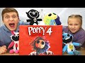 Ярнаби, Хагги Вагги, Кошмарные зверьки 🎁 Тима и Эмма открывают Poppy Playtime 4 БОКС