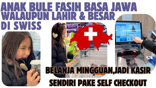 BELANJA MINGGUAN DI SWISS | BULE (KW) LANCAR NGOMONG & NGERTI BAHASA JAWA| BUANG SAMPAH RECYCLE