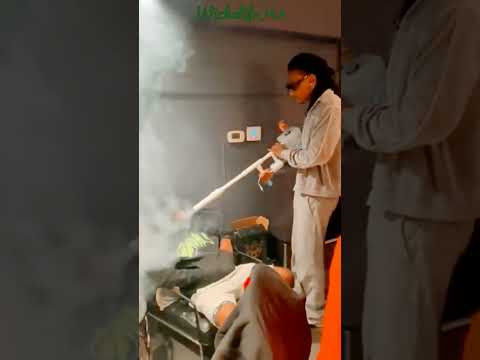 Wiz Khalifa With Another Crazy Smoke Machine..Wizkhalifa Short