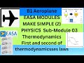 Easa modules make simple 2module 02physicssubmodule 03thermodynamicsthermodynamicsses laws