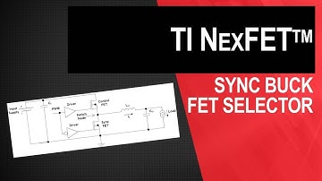 NexFET Synchronous Buck Converter FET Selection Tool Training