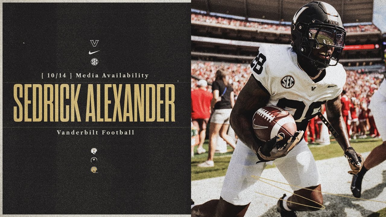 October 14, 2025 | Sedrick Alexander Media Availability
