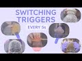 Gentle ASMR with Constantly Switching Triggers Every 5 Seconds to Ease Your Mind and Body