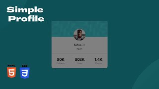 ASMR Programming | simple responsive profile - No Talking