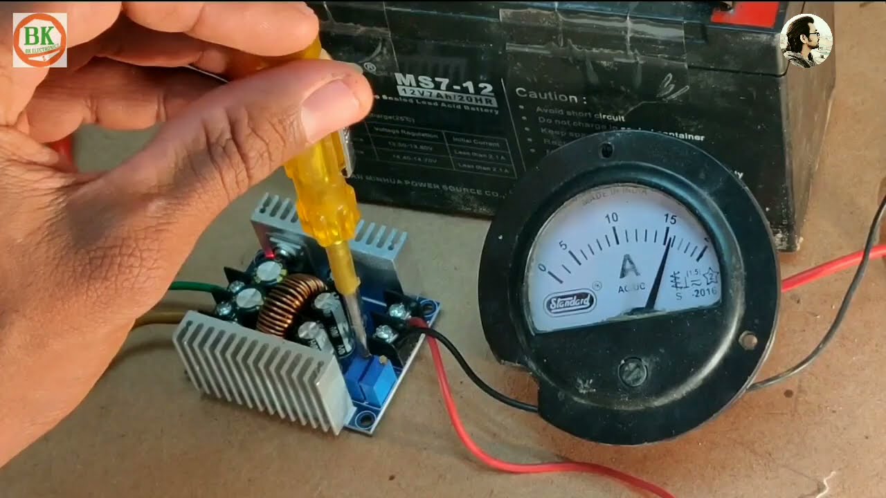20 Amp Dc buck converter Amp testing video | Mohit Sagar | Hindi |