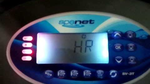 Filter and sleep settings Adelaide All Spas