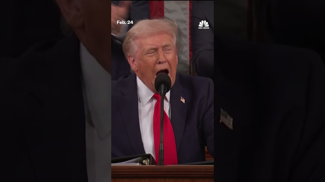 Trump introduces U.S. men’s Olympic hockey team at State of the Union