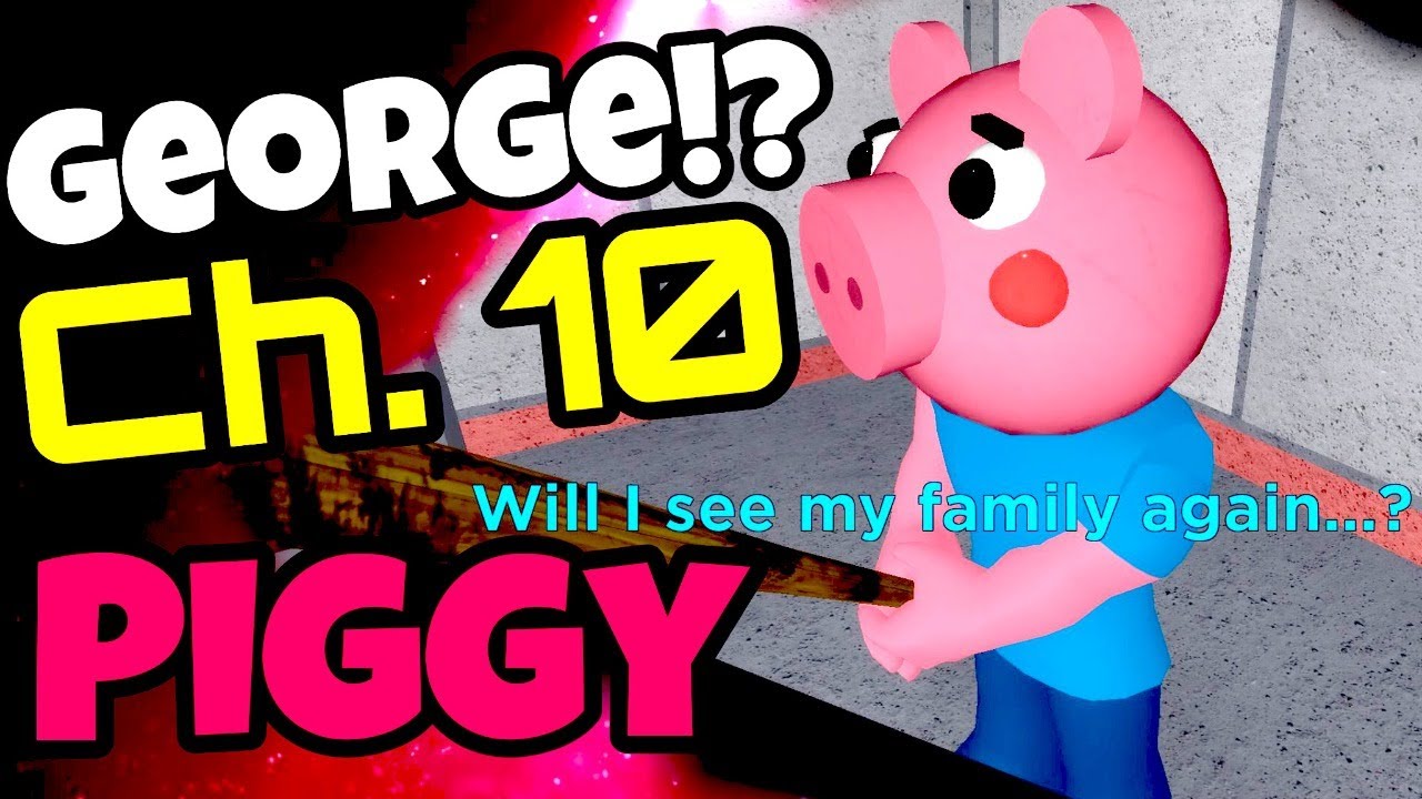 Roblox Piggy Chapter 10 Mall Is Out George Piggy Backstory Finally Revealed Insane Ending Youtube - roblox chapter 10 george piggy roblox