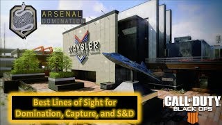 Black Ops 4 Spots & Lines of Sight | Arsenal Map