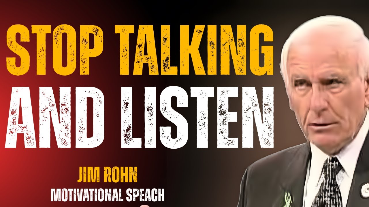 Stop Talking and Listen: The Secret to Finding True Success | Motivational Speech