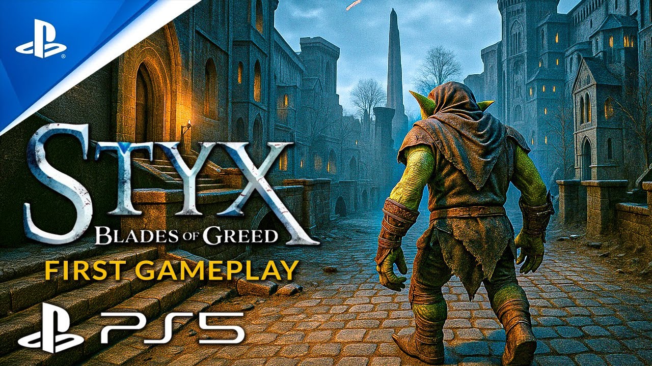 STYX BLADES OF GREED First Gameplay Trailer | New STEALTH FANTASY like Dishonored