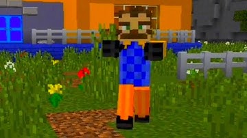 Minecraft PE Hello Neighbor In Minecraft (Horror!) Gameplay Walkthrough Part 28 / Android iOS