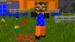 Minecraft PE Hello Neighbor In Minecraft (Horror!) Gameplay Walkthrough Part 28 / Android iOS screenshot 3