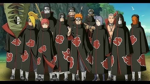 Naruto Shippuden All Akatsuki Death Scenes In English