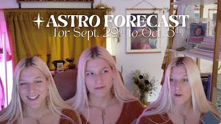 Astro Forecast Sept 29–Oct 5 | Mercury Square Jupiter + Mercury Opp Chiron