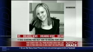 HLN:  Cadaver dogs search for teen mom