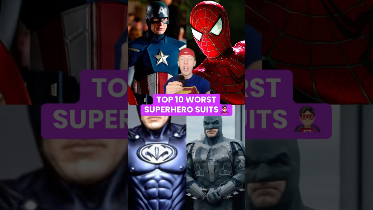 Топ-10 худших костюмов супергероев