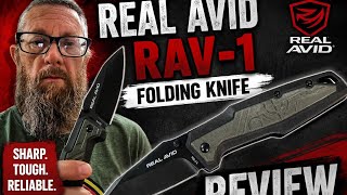 Real Avid Rav-1 Folding Knife -Unboxing And Tabletop Review
